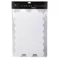 EZ-Clone Colored Cloning Collars White (35/Bag)