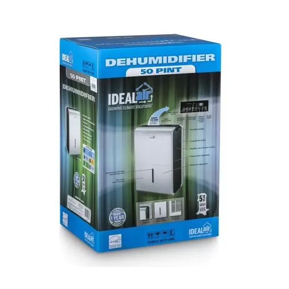 Ideal-Air Dehumidifier 50 Pint